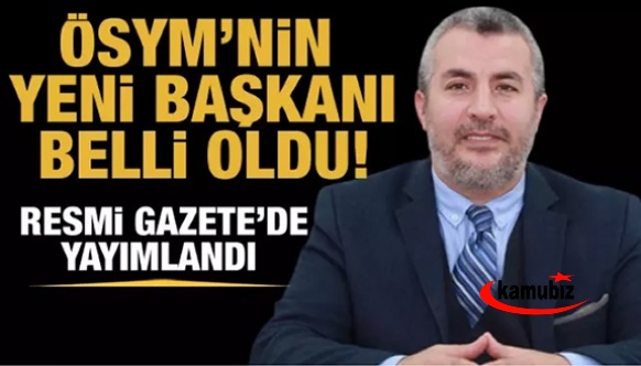 Erdoğan ÖSYM'ye yeni başkan ve 3 üniversiteye rektör atadı! Prof. Dr. Bayram Ali Ersoy kimdir?