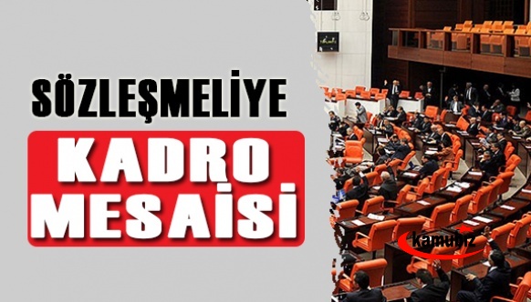 Tarkan Zengin, TRT Haberde açıkladı! Meclis, sözleşmelilere "kadro" mesaisi..