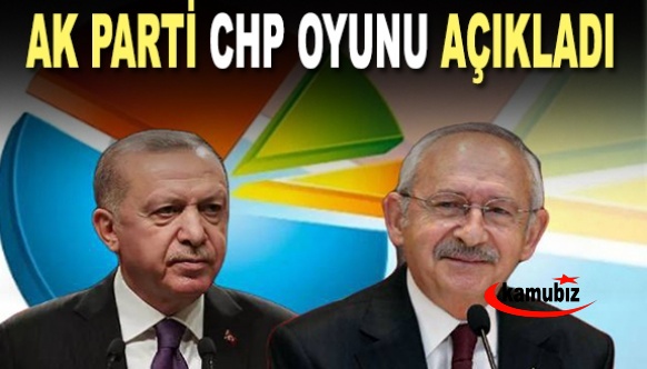 AK Parti, CHP'nin oyunu açıkladı