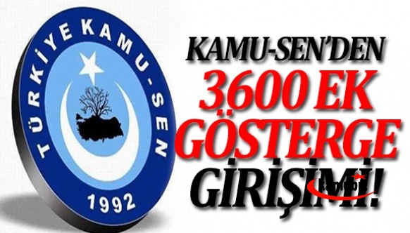 Türkiye Kamu-Sen'den Ak Parti Nezdinde 3600 Girişimi!