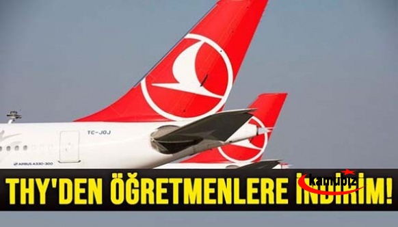 Türk Hava Yolları'ndan öğretmenlere indirim kampanyası! Uygulama 1 Kasım'da başlıyor