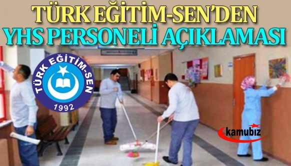 Türk Eğitim Sen'den yardımcı hizmetler sınıfı açıklaması