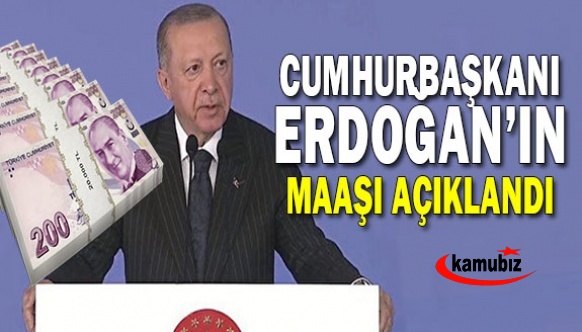 Cumhurbaşkanı Erdoğan'ın maaşı ne kadar oldu? Yardımcısı Fuat Oktay açıkladı