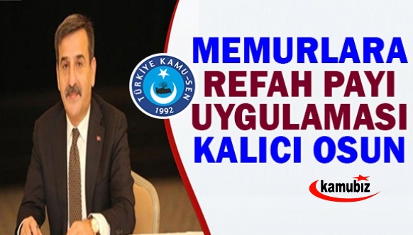 Önder Kahveci: Memur maaşlarına refah payı ödenmesi kalıcı hale getirilmeli