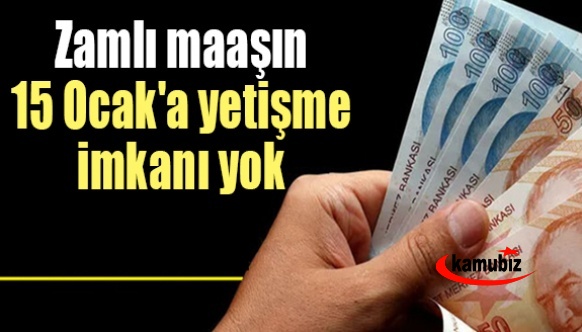 AK parti'den memurların zamlı maaşı açıklaması! 15 Ocak'a yetişme imkanı yok