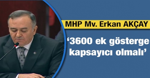 MHP'den '3600 ek gösterge kapsayıcı olmalı' açıklaması