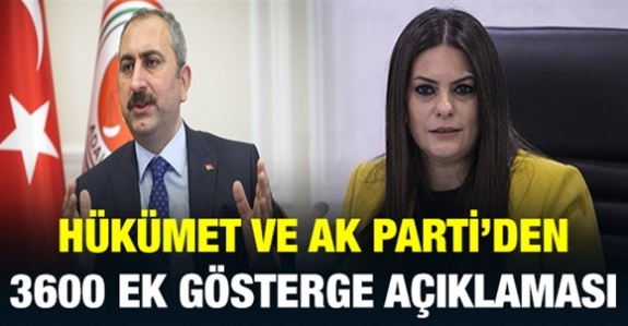 AK Parti ve Hükümet'ten 3600 ek gösterge açıklaması