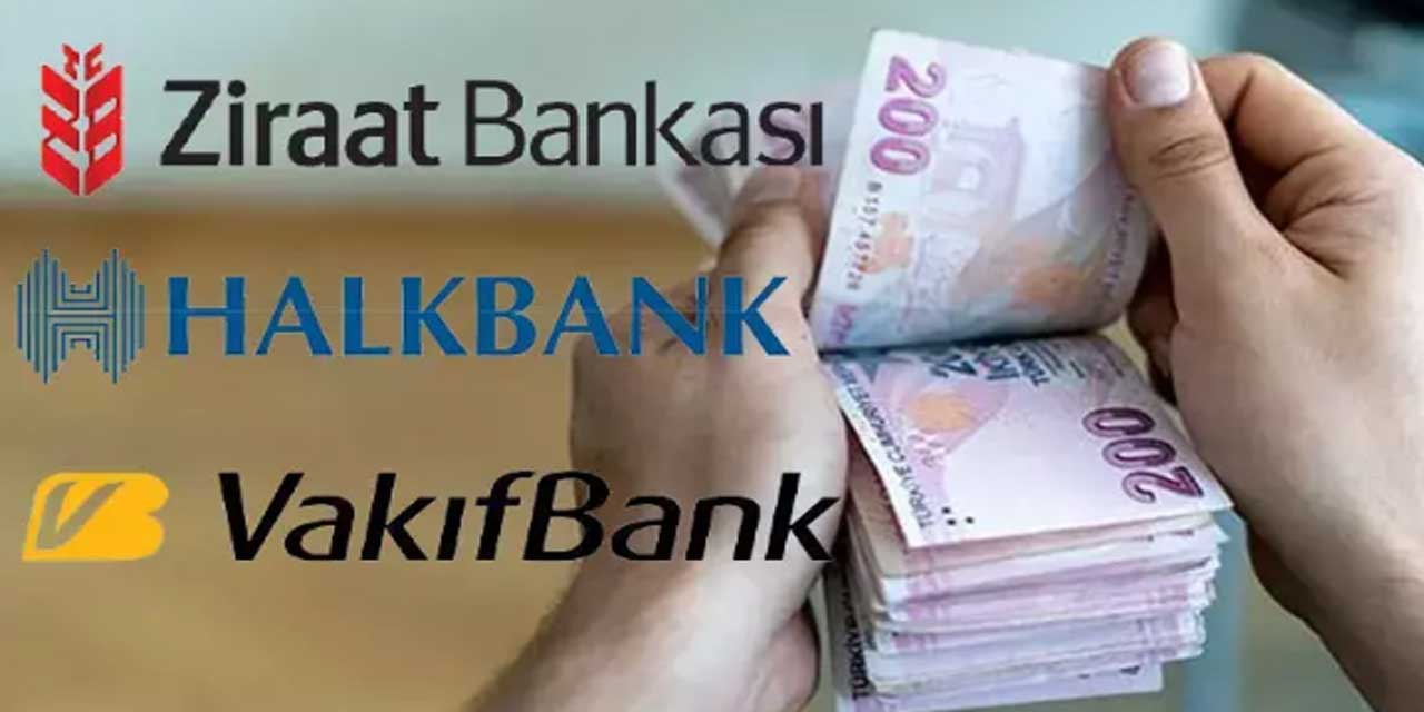 Ziraat Bankası, Vakıfbank ve Halkbank'tan müjde geldi: 100.000 TL ihtiyaç kredisinde cazip fırsatlar başladı