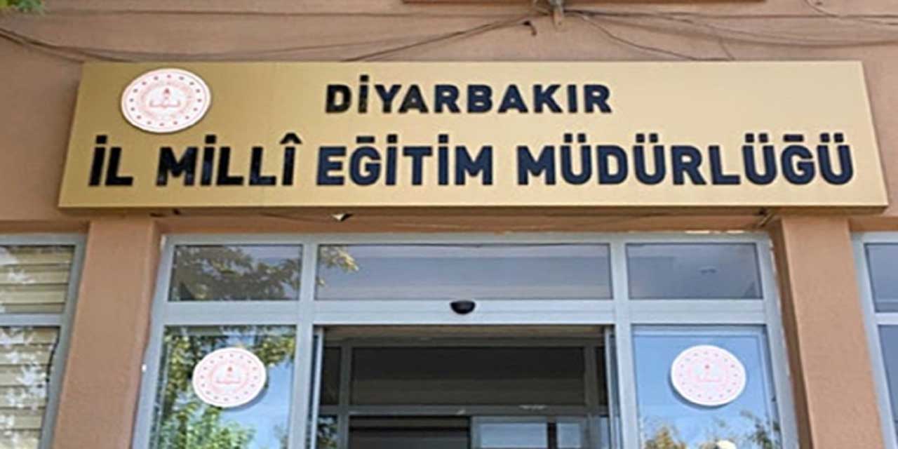 Diyarbakır il milli eğitim müdürlüğünde skandal!