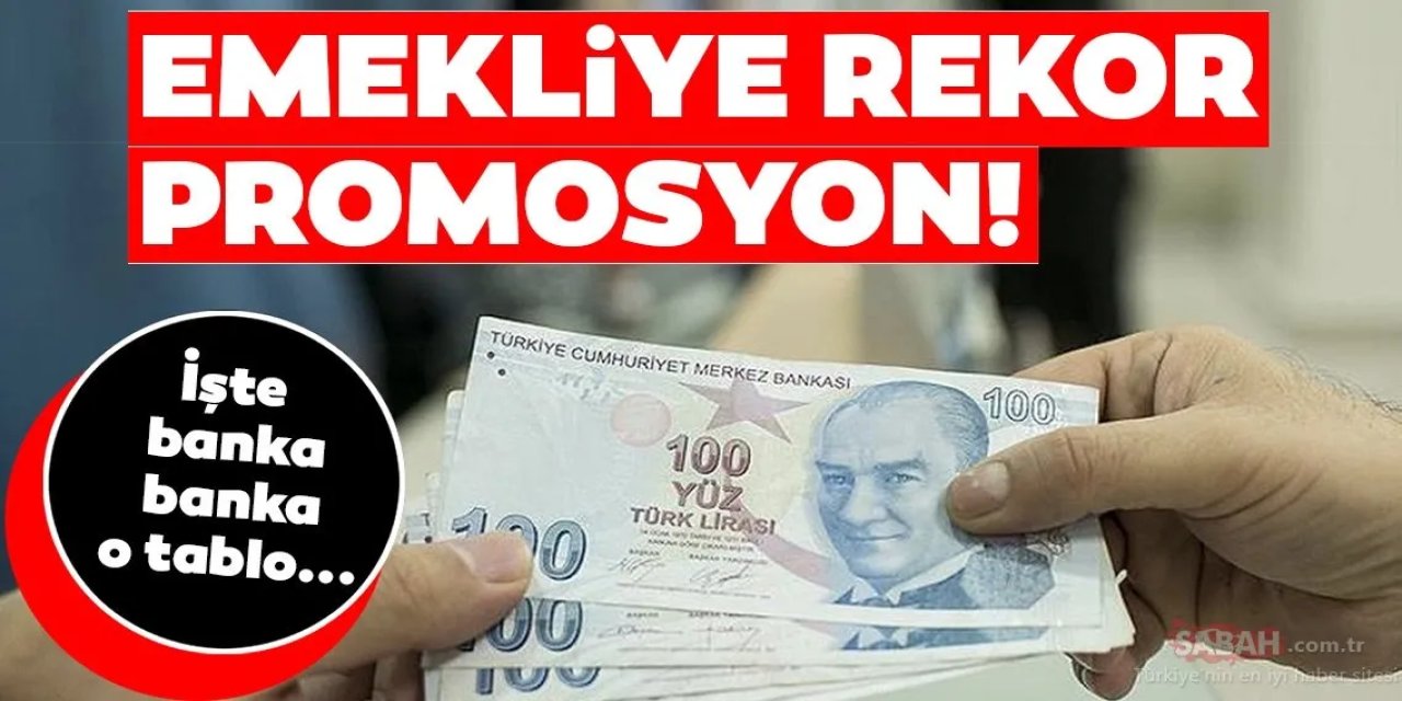 13 Bankadan Emeklilere Yeni Promosyonlar: Ağustos Ayı Güncel Ödemeleri