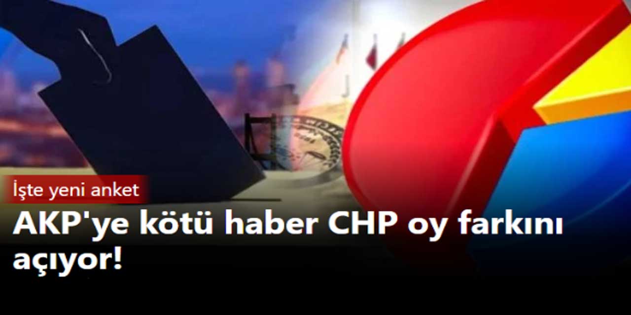 CHP AKP’ye Makas Atıyor: Yeni Anket Sonuçları Açıklandı!