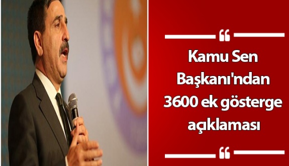 Önder Kahveci tüm memurlara 3600 ek gösterge ve bayram ikramiyesini Bakan'a iletti