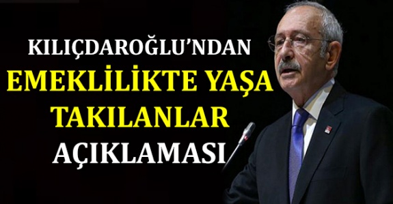 Kılıçdaroğlu'ndan EYT açıklaması