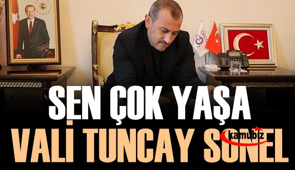 Recep Yazıcıoğlu’nun izindeki Vali Tuncay Sonel