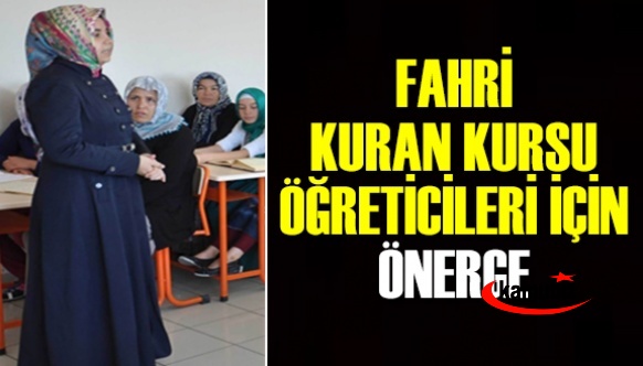 CHP, Fahri Kuran kursu öğreticilerinin özlük haklarını sordu
