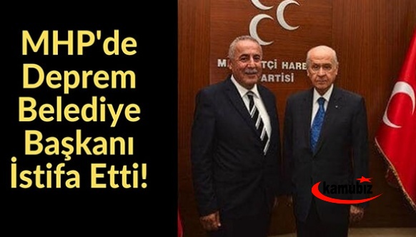 MHP'li belediye başkanı Selim Metin partisinden istifa etti