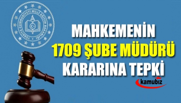 "Ankara BİM, MEB'in 1709 inadını desteklemiş ve kul hakkı gaspını onaylamıştır"