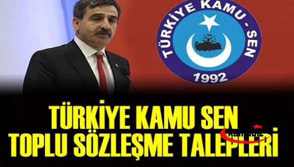 Türkiye Kamu Sen 6. Dönem Toplu Sözleşme Talepleri