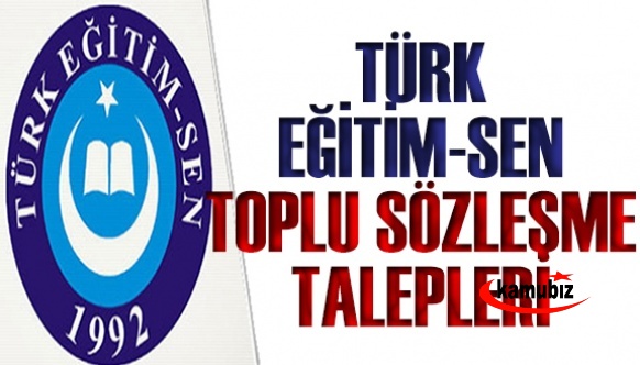 Türk Eğitim Sen 6. dönem toplu sözleşme taleplerini açıkladı