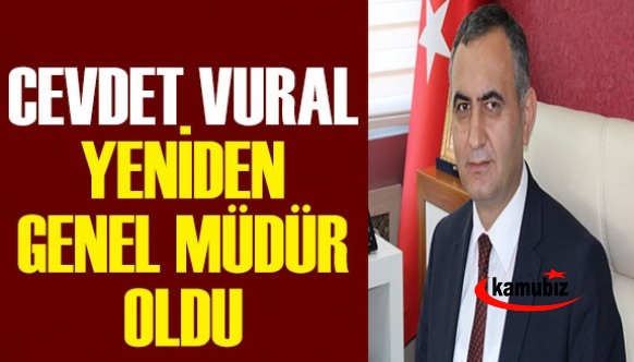 Cevdet Vural MEB'e genel müdür olarak atandı