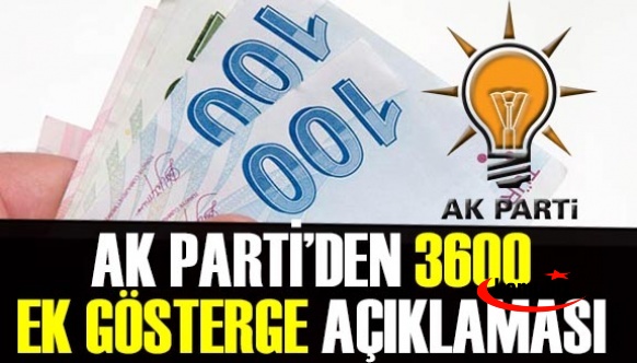 AK Parti 3600 ek göstergeyi TBMM gündemine taşıdı
