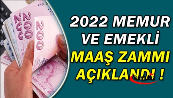 Sabah Gazetesi 2022 memur, emekli ve asgari ücret zammını açıkladı!