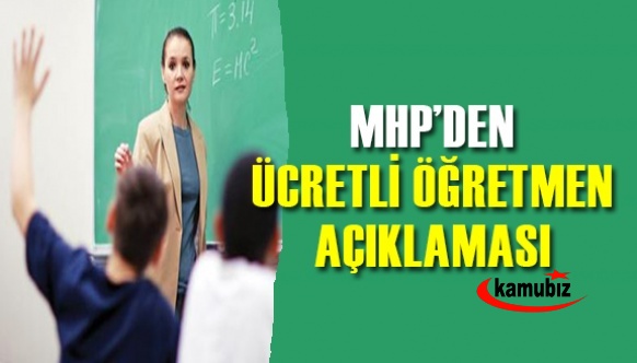 MHP'den ücretli öğretmenler için talep