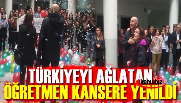 Türkiye'yi ağlatan Muharrem öğretmen kansere yenildi
