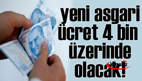 Sabah Gazetesi: Yeni asgari ücret 4 bin liranın üstünde...AGİ, işsizlik maaşı, yaşlılık aylığı, iş göremez ödeneği de artacak