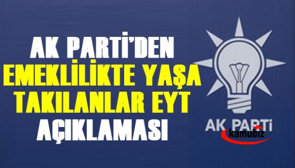 AK Parti'den EYT açıklaması! 2022'de Bakanlıktan EYT müjdesi verilecek