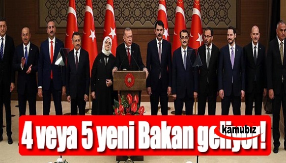Kabineye 4 veya 5 Yeni Bakan Geliyor! AK Parti kulisleri..