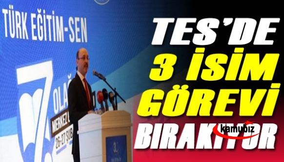 Türk Eğitim-Sen Genel Merkez Listesi Belli Oldu! 3 İsim Görevi Bırakıyor...