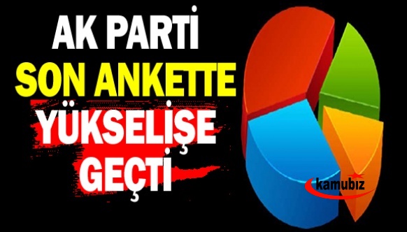 Yeni Şafak Gazetesi: AK Parti son ankette yükselişe geçti! Yüzde 40'ların..