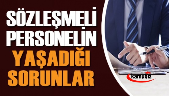 Yeni Şafak Gazetesi sözleşmeli personelin yaşadığı sorunları açıkladı