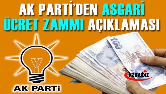 AKP'li vekil açıkladı: Asgari ücrette artış ağustos gibi..