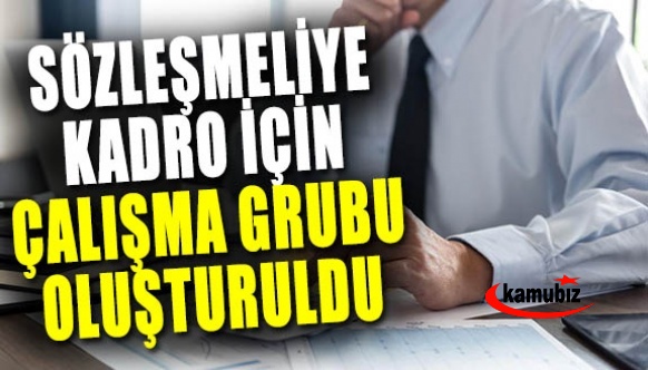 TRT Haber açıkladı! 565 bin sözleşmeliye kadro için özel komisyon kuruldu